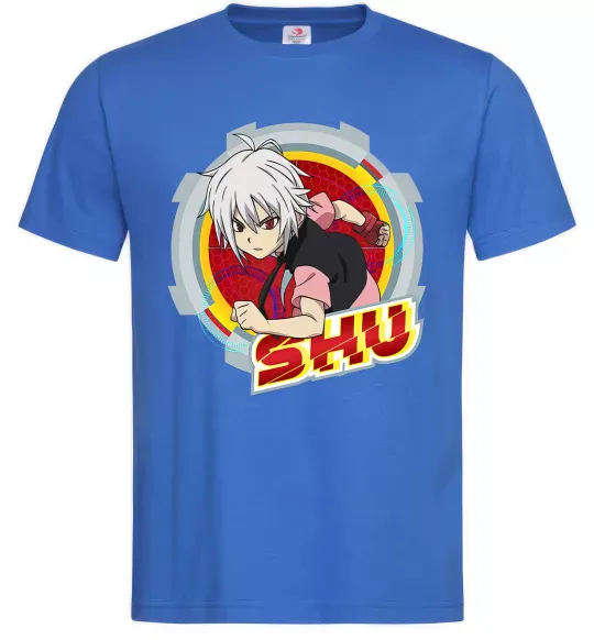Мужская футболка Shu Ярко-синий фото