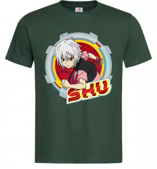 Мужская футболка Shu Темно-зеленый фото