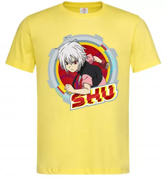 Мужская футболка Shu Лимонный фото