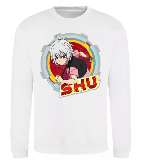 Свитшот Shu Белый фото