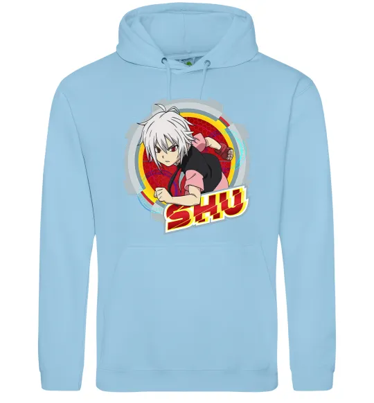 Чоловіча толстовка (худі) Shu Блакитний фото