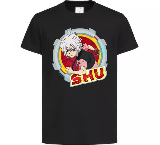 Детская футболка Shu Черный фото
