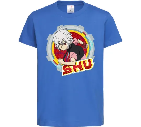 Детская футболка Shu Ярко-синий фото