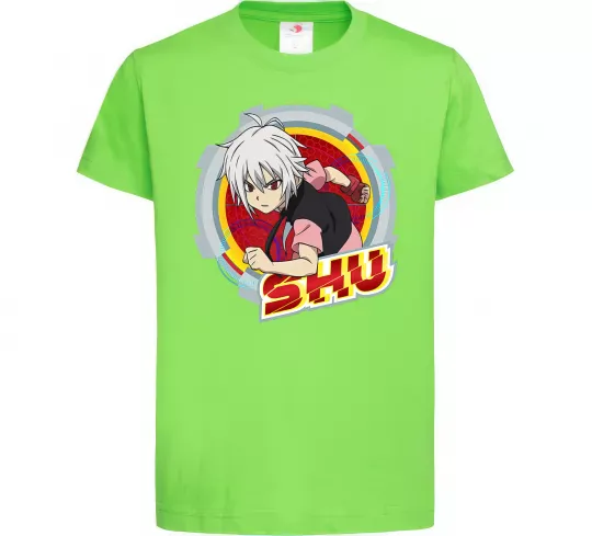 Детская футболка Shu Лаймовый фото