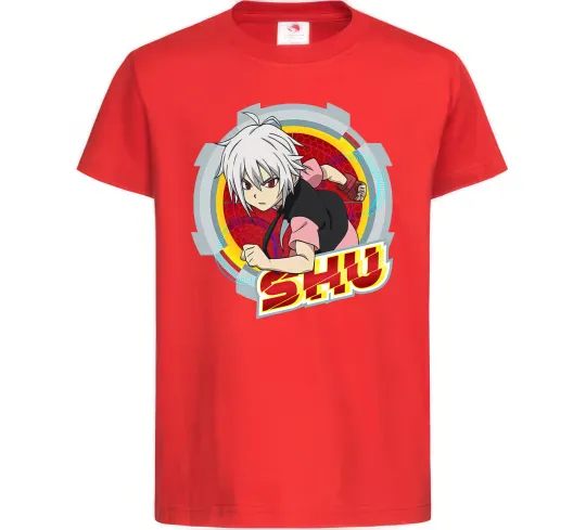 Детская футболка Shu Красный фото