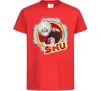 Детская футболка Shu Красный фото