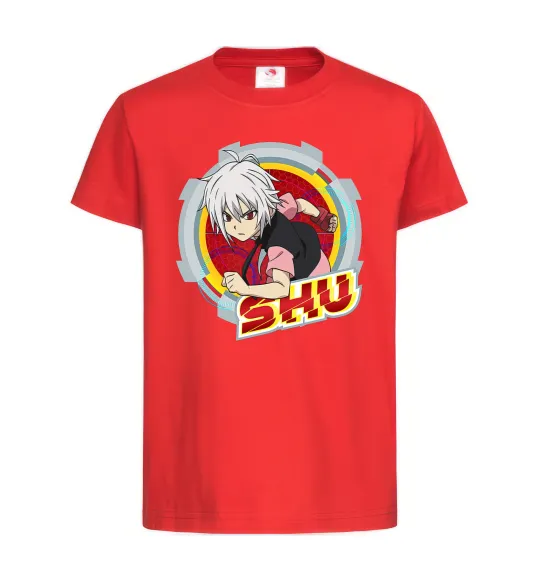 Детская футболка Shu Красный фото