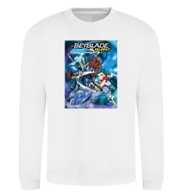 Світшот BEYBLADE BURST Білий фото