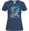 Женская футболка BEYBLADE BURST Темно-синий фото