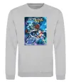 Свитшот BEYBLADE BURST Серый меланж фото