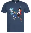 Мужская футболка BEYBLADE BURST герої Темно-синий Мужская футболка BEYBLADE BURST герої Темно-синий фото