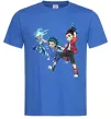 Мужская футболка BEYBLADE BURST герої Ярко-синий Мужская футболка BEYBLADE BURST герої Ярко-синий фото