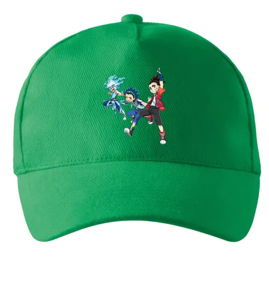 Кепка BEYBLADE BURST герої Зеленый фото