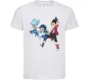 Детская футболка BEYBLADE BURST герої Белый фото