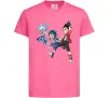 Детская футболка BEYBLADE BURST герої Ярко-розовый фото