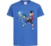 Детская футболка BEYBLADE BURST герої Ярко-синий фото