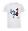 Детская футболка BEYBLADE BURST герої Белый фото