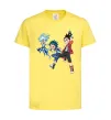 Детская футболка BEYBLADE BURST герої Лимонный фото