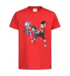 Детская футболка BEYBLADE BURST герої Красный фото