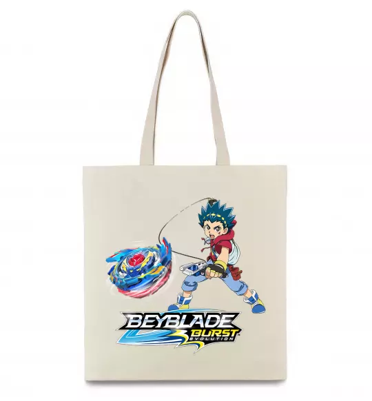 Еко-сумка Вальт напад Бежевий фото