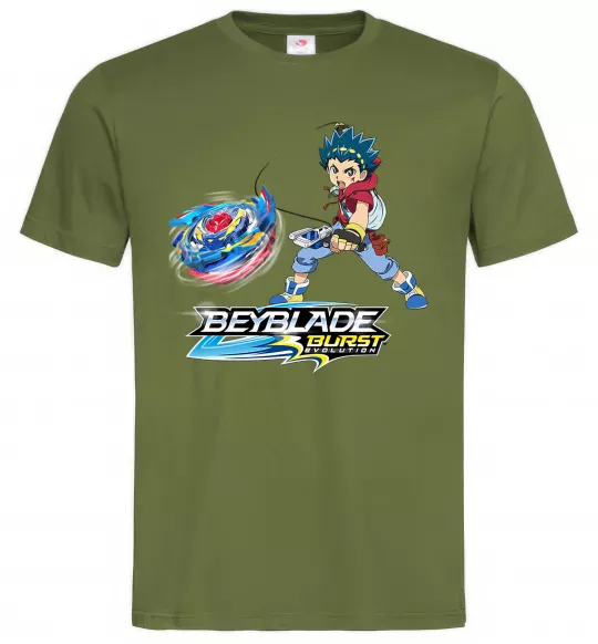 Мужская футболка Вальт напад Оливковый фото