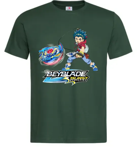 Мужская футболка Вальт напад Темно-зеленый фото