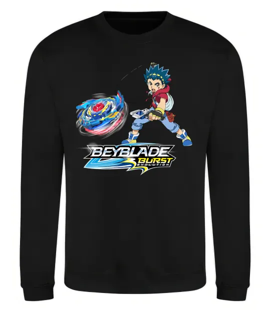 Світшот Вальт напад Чорний фото