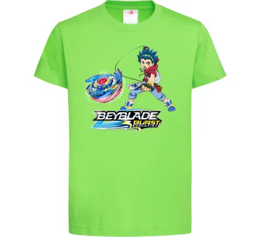 Дитяча футболка Вальт напад Лаймовий фото