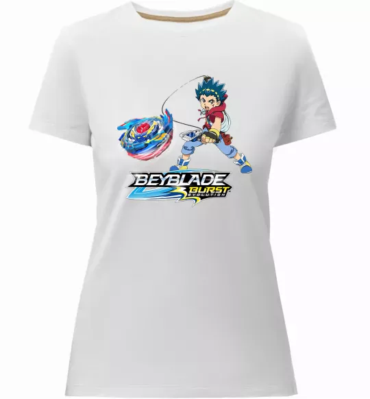 Женская премиум футболка Вальт напад Белый фото