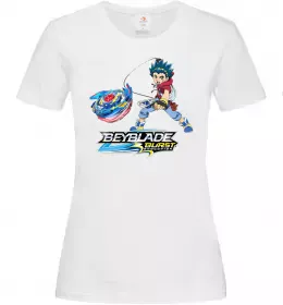 Женская футболка Вальт напад Белый фото