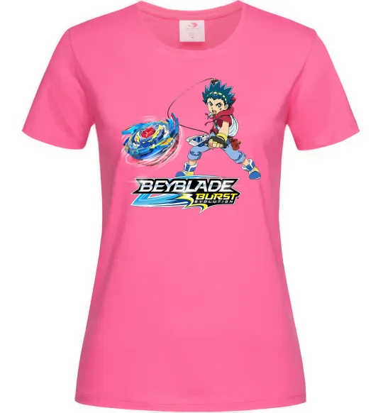 Женская футболка Вальт напад Ярко-розовый фото