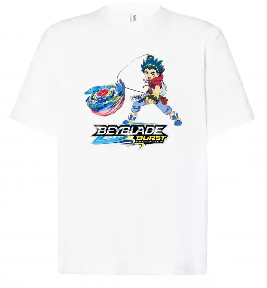 Футболка Оверсайз Вальт напад Білий фото