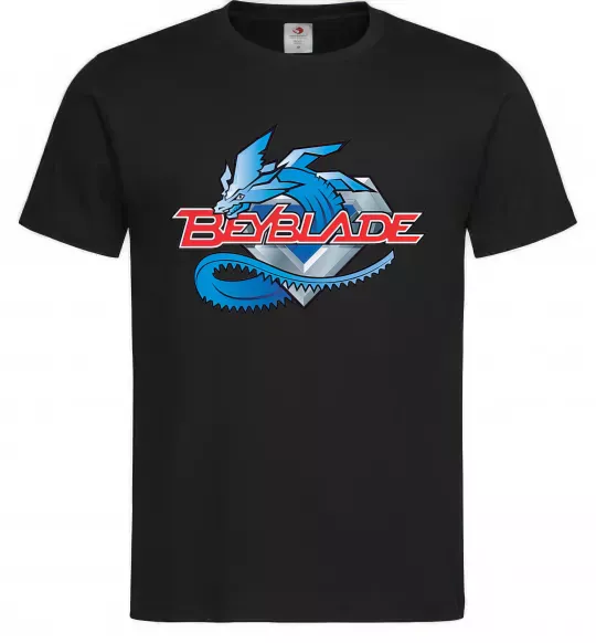 Мужская футболка BEYBLADE Logo Черный фото