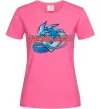 Женская футболка BEYBLADE Logo Ярко-розовый фото