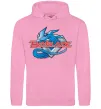 Чоловіча толстовка (худі) BEYBLADE Logo Рожевий фото