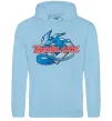 Чоловіча толстовка (худі) BEYBLADE Logo Блакитний фото