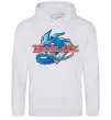 Женская толстовка (худи) BEYBLADE Logo Серый меланж фото