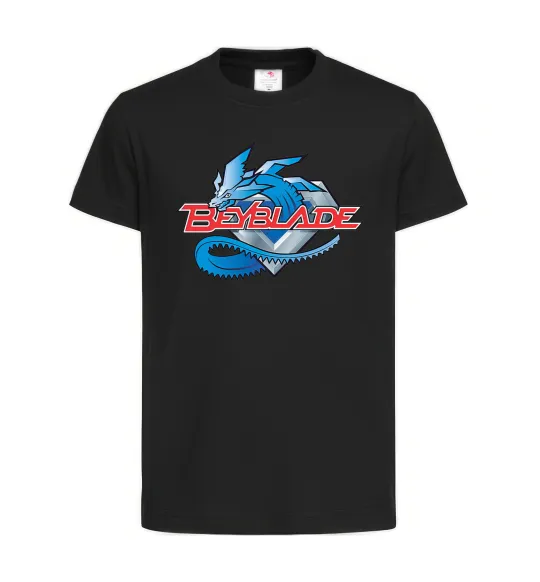 Детская футболка BEYBLADE Logo Черный фото