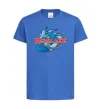 Детская футболка BEYBLADE Logo Ярко-синий фото