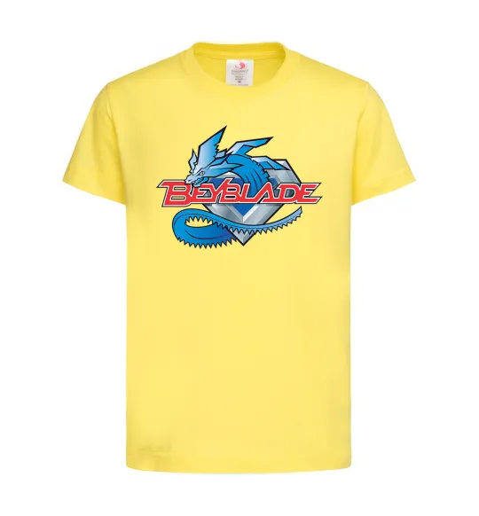 Детская футболка BEYBLADE Logo Лимонный фото