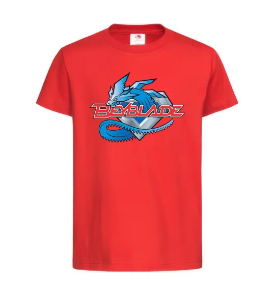 Детская футболка BEYBLADE Logo Красный фото