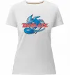 Жіноча преміум футболка BEYBLADE Logo Білий фото