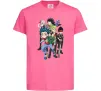 Детская футболка BEYBLADE персонажі Ярко-розовый фото
