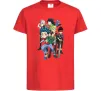 Детская футболка BEYBLADE персонажі Красный фото