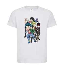 Детская футболка BEYBLADE персонажі Белый фото