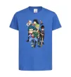 Детская футболка BEYBLADE персонажі Ярко-синий фото