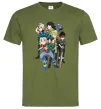 Мужская футболка BEYBLADE персонажі Оливковый Мужская футболка BEYBLADE персонажі Оливковый фото