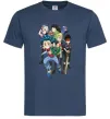 Мужская футболка BEYBLADE персонажі Темно-синий Мужская футболка BEYBLADE персонажі Темно-синий фото
