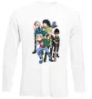 Лонгслив BEYBLADE персонажі Белый фото