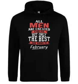 Чоловіча толстовка (худі) All man are equal but only the best are born in June Пісочний фото
